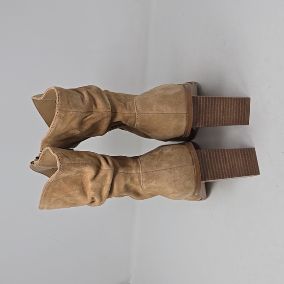 Jessica Simpson Arrla Slouchy Booties Camel Color Size 9 - Picture 4 of 6